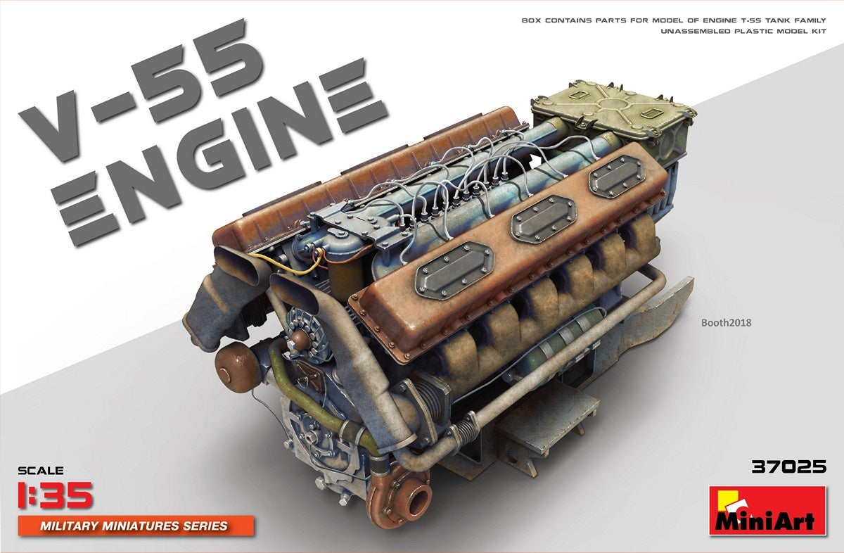 MiniArt 1/35 V-55 Engine | 4820183311702