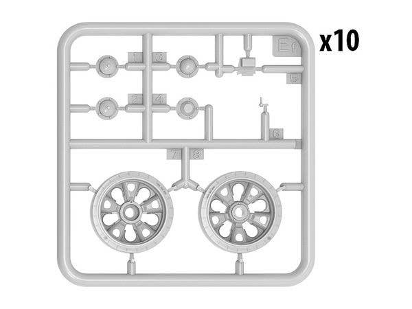 MiniArt 1/35 T-34/85 'Sea Star' Wheels Set | 4820183312495
