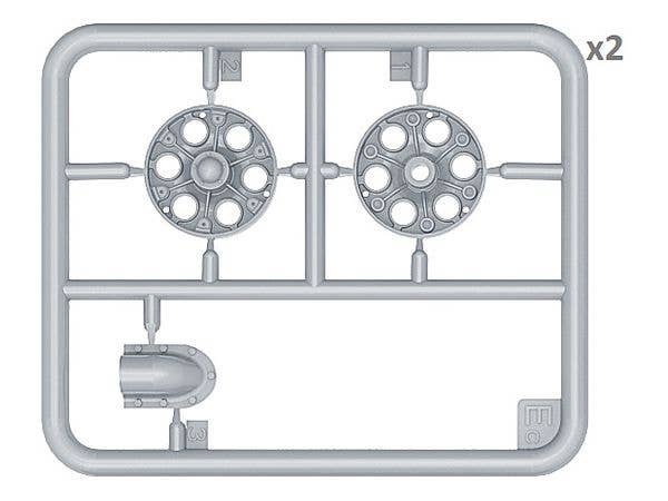 MiniArt 1/35 T-34/85 'Sea Star' Wheels Set | 4820183312495