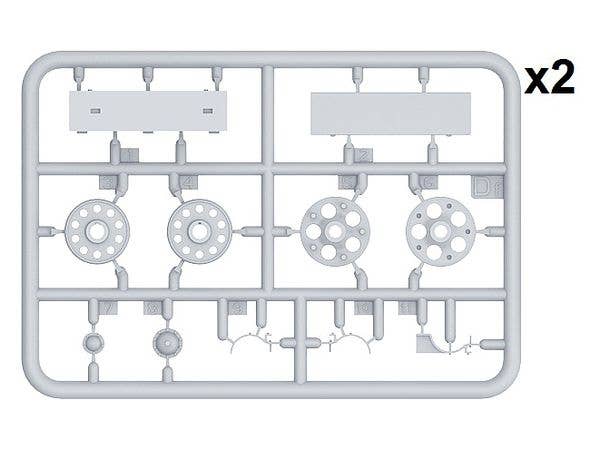 MiniArt 1/35 T-34/85 'Sea Star' Wheels Set | 4820183312495
