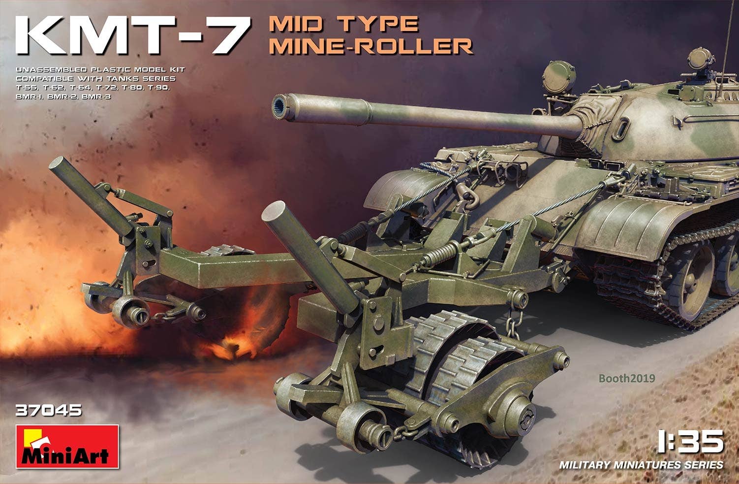 MiniArt KMT-7 Mid Type Mine-Roller | 4820183312150