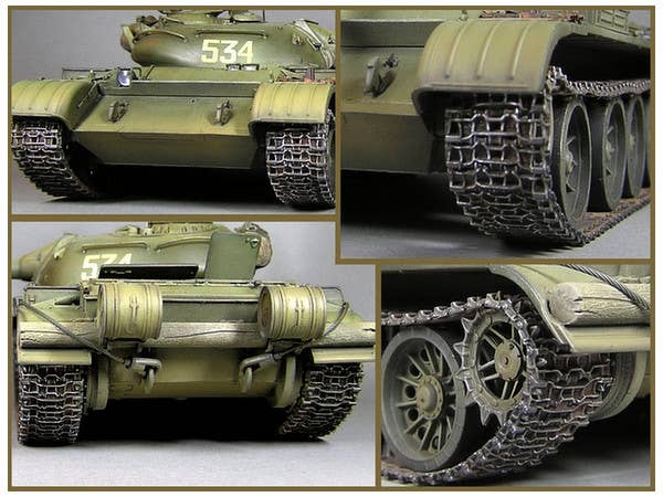 MiniArt 1/35 T-54 OMSh Individual Track Links Set.Early Type | 4820183311184