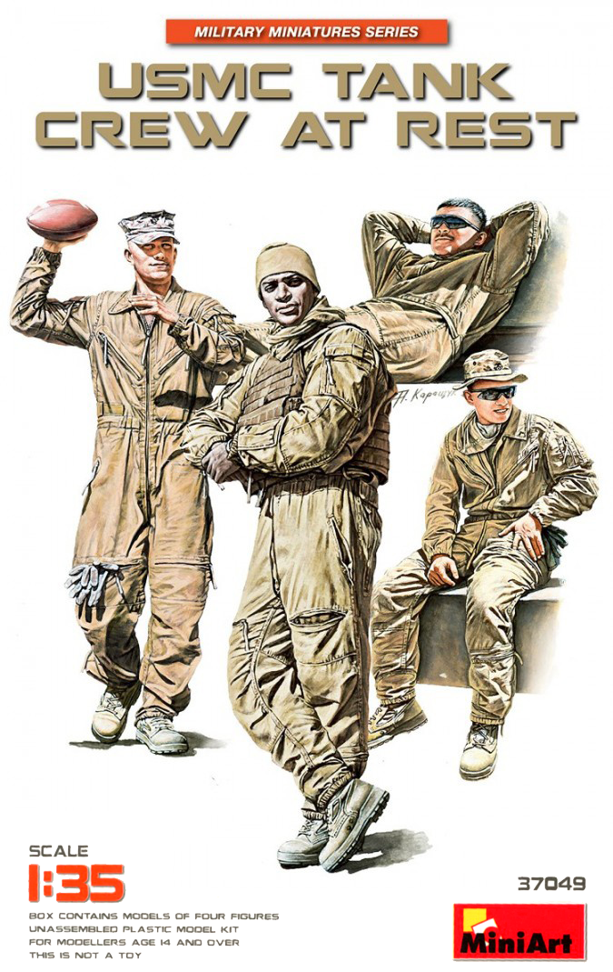 MiniArt USMC Tank Crew at Rest (1/35) | 4820183311559