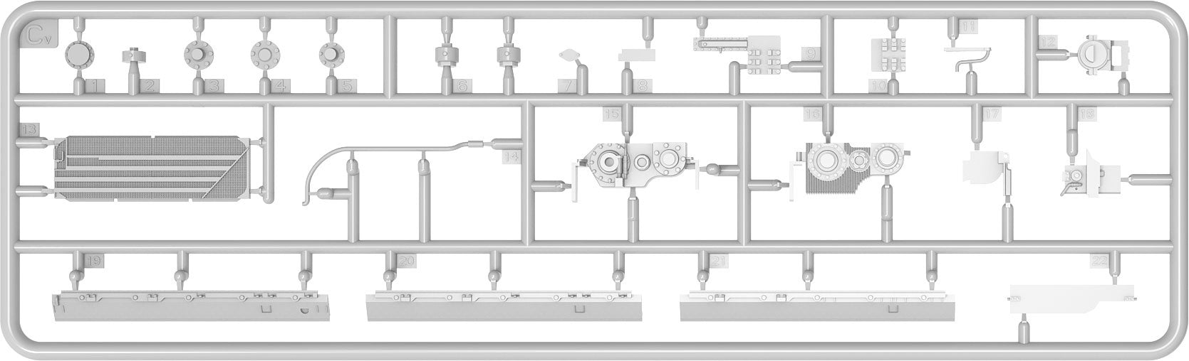 Miniart 1/35 T-54 Early Transmission Set | 4820183313812