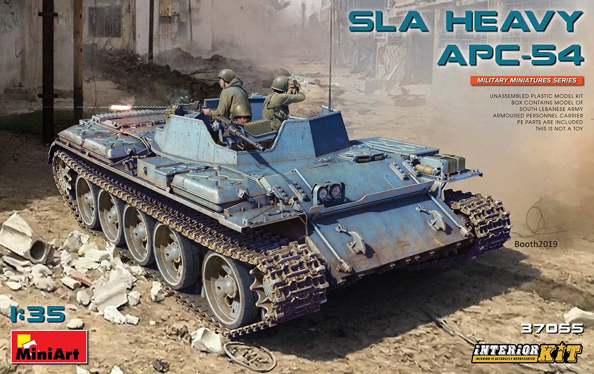 MiniArt SLA Heavy APC-54. Interior Kit | 4820183312846