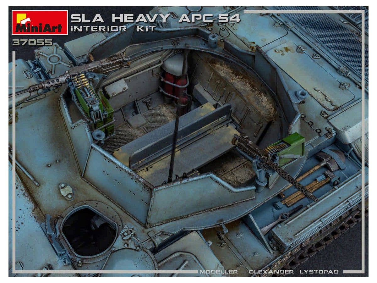 MiniArt SLA Heavy APC-54. Interior Kit | 4820183312846