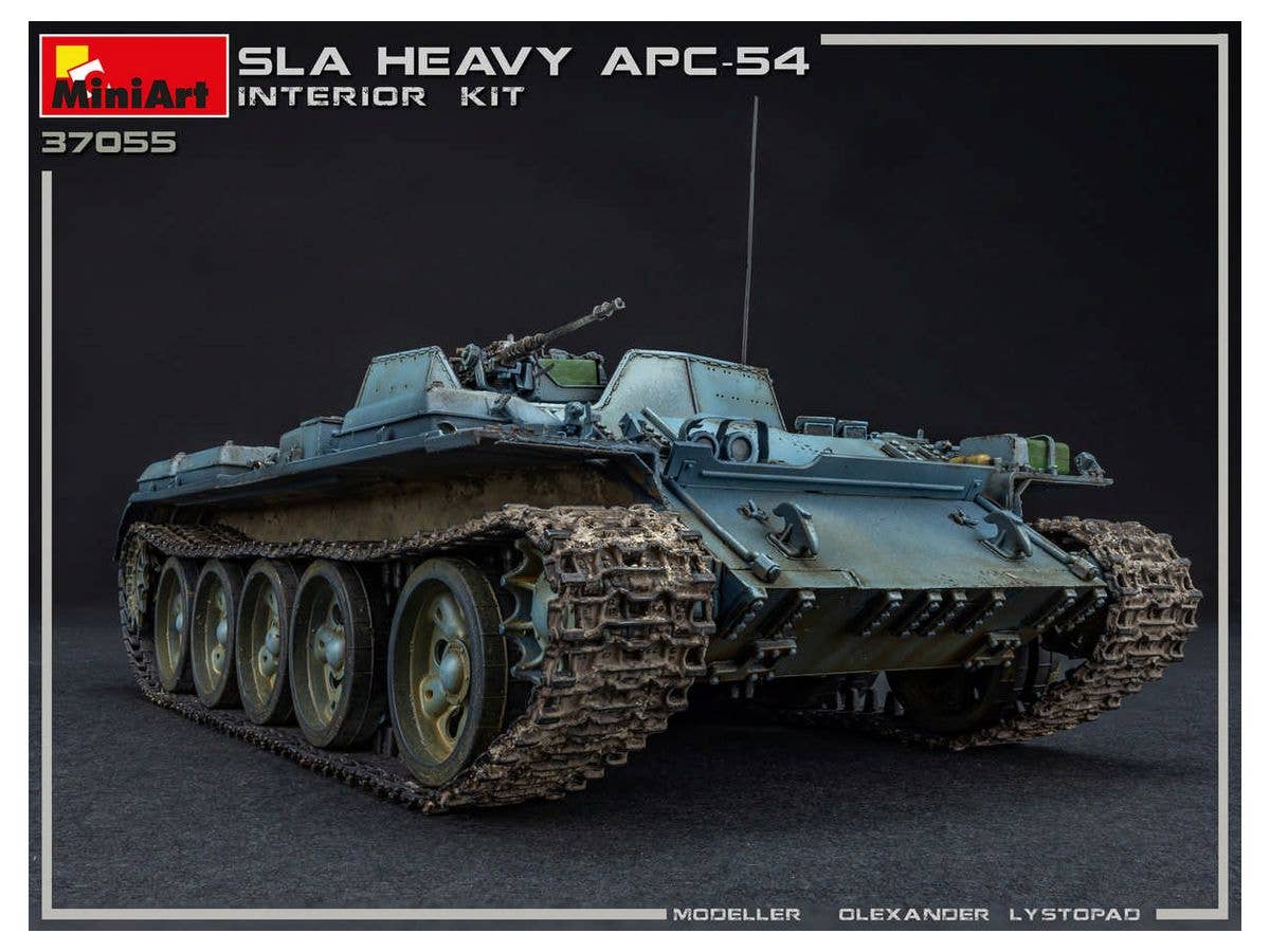 MiniArt SLA Heavy APC-54. Interior Kit | 4820183312846