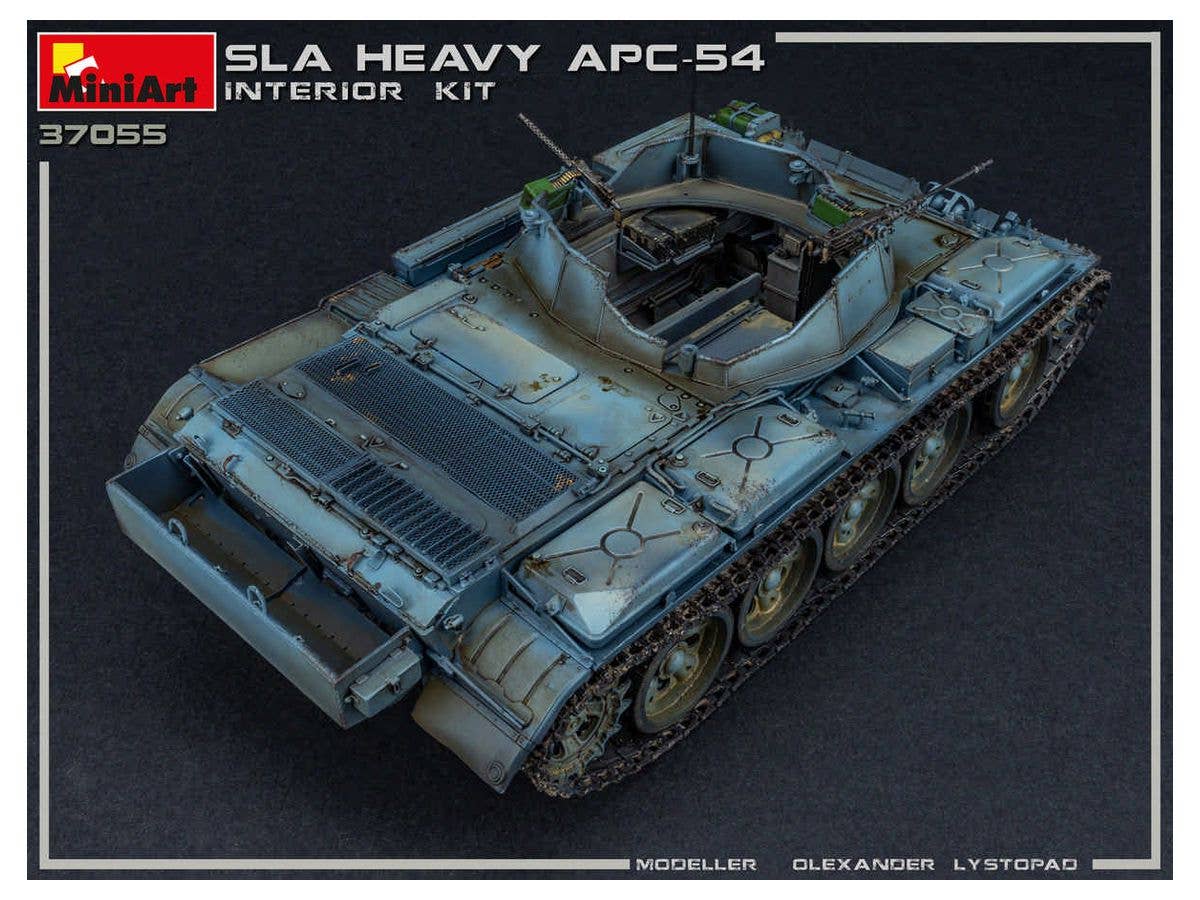 MiniArt SLA Heavy APC-54. Interior Kit | 4820183312846
