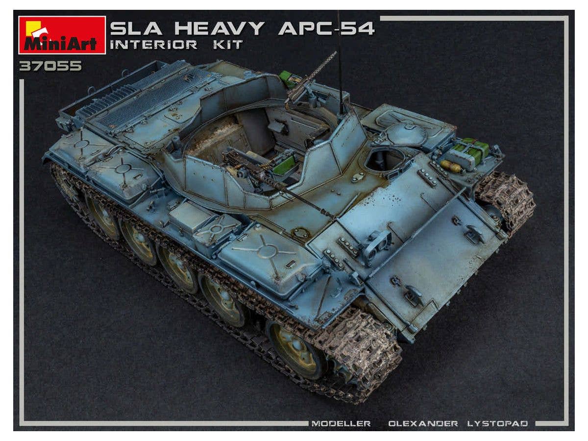 MiniArt SLA Heavy APC-54. Interior Kit | 4820183312846