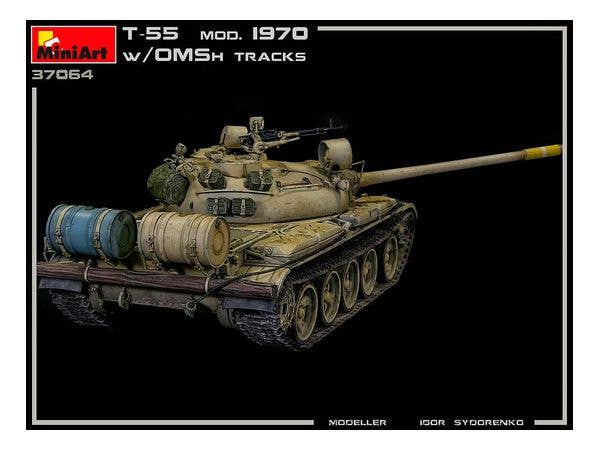 MiniArt 1/35 T-55 Mod. 1970 w/OMSh Tracks | 4820183312891
