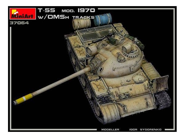 MiniArt 1/35 T-55 Mod. 1970 w/OMSh Tracks | 4820183312891