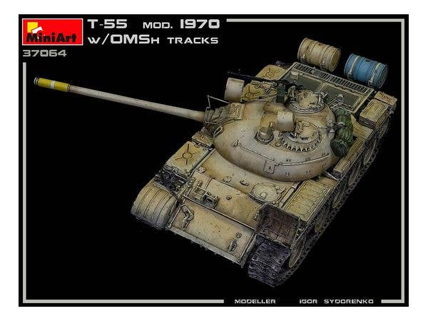 MiniArt 1/35 T-55 Mod. 1970 w/OMSh Tracks | 4820183312891