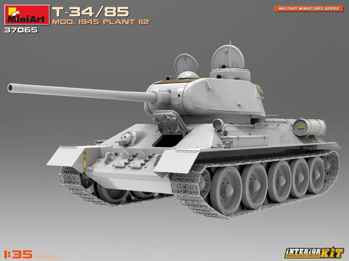 MiniArt 1/35 T-34/85 Mod. 1945. Plant 112 Interior Kit | 5905937497211