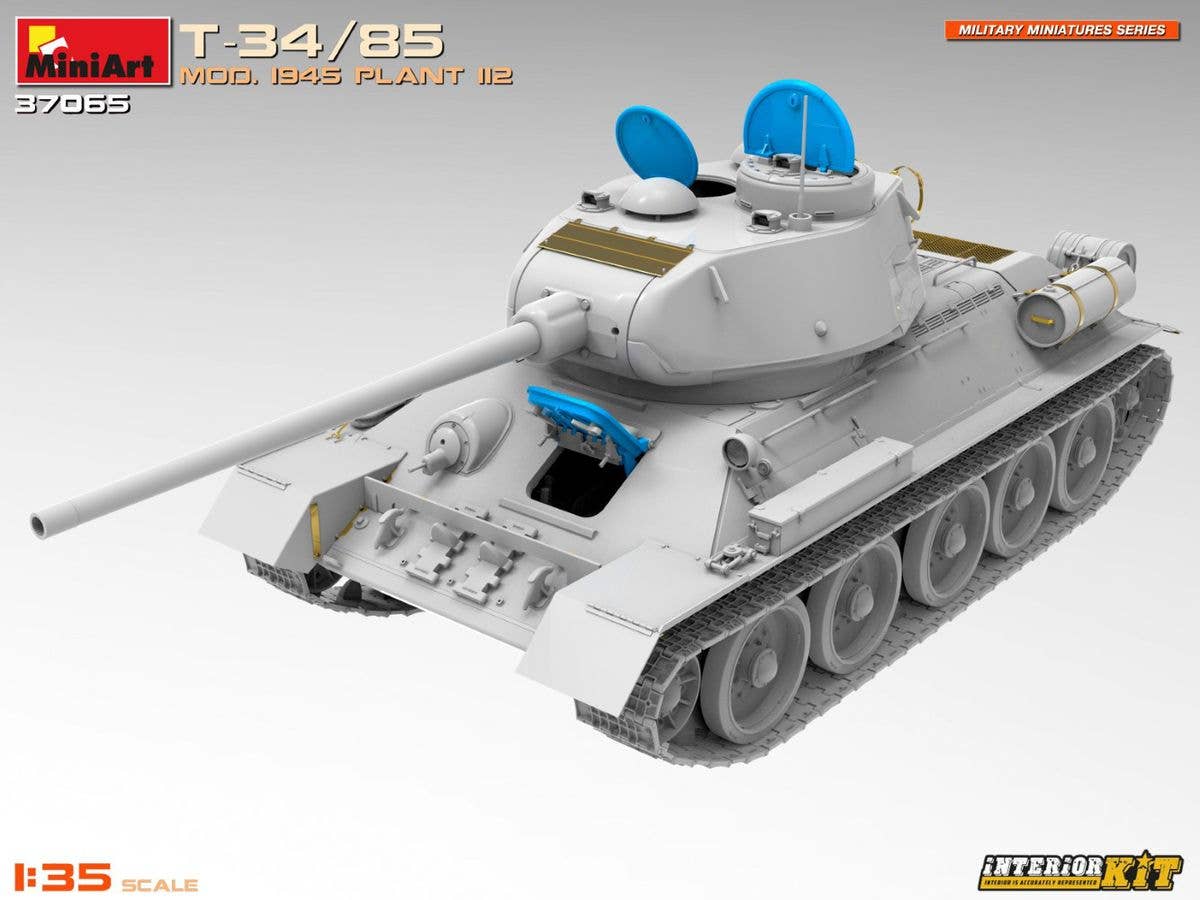 MiniArt 1/35 T-34/85 Mod. 1945. Plant 112 Interior Kit | 5905937497211