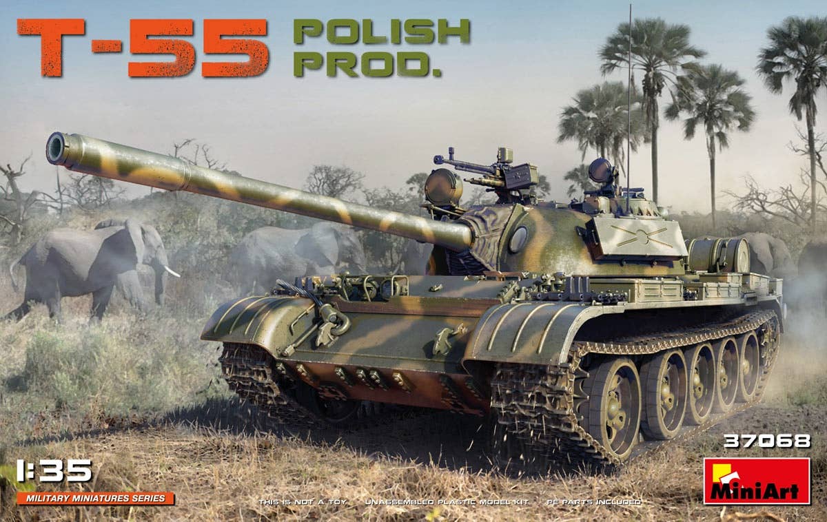 MiniArt 1/35 T-55 Polish Prod. | 4820183312709