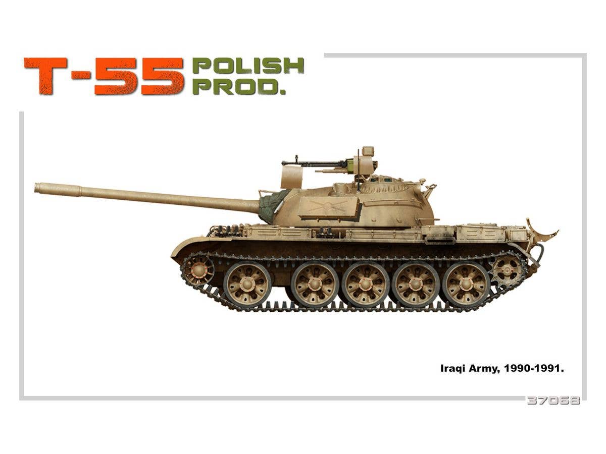 MiniArt 1/35 T-55 Polish Prod. | 4820183312709