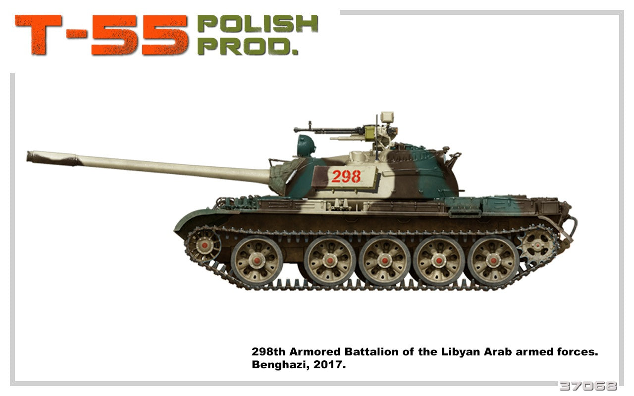MiniArt 1/35 T-55 Polish Prod. | 4820183312709