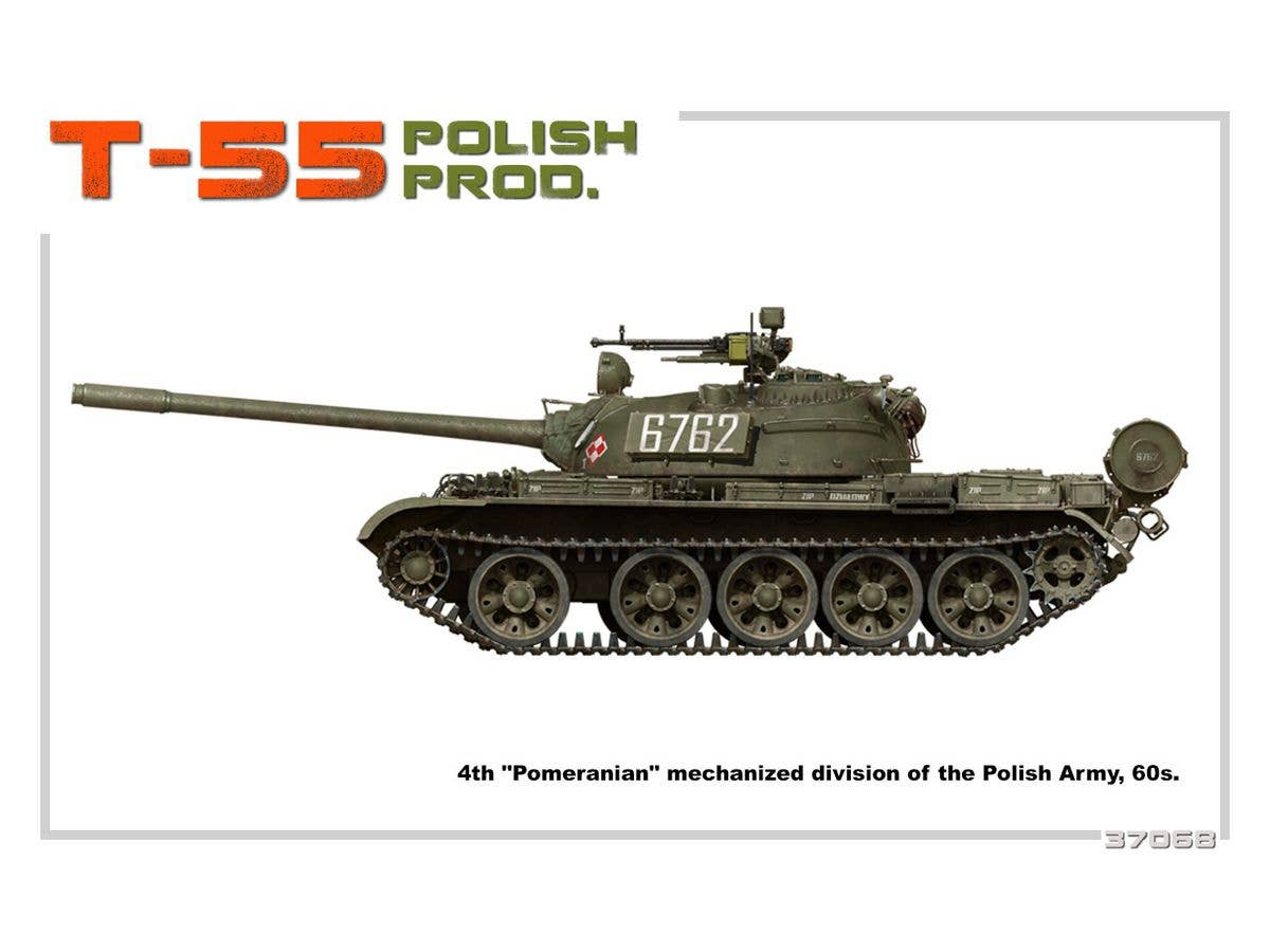 MiniArt 1/35 T-55 Polish Prod. | 4820183312709