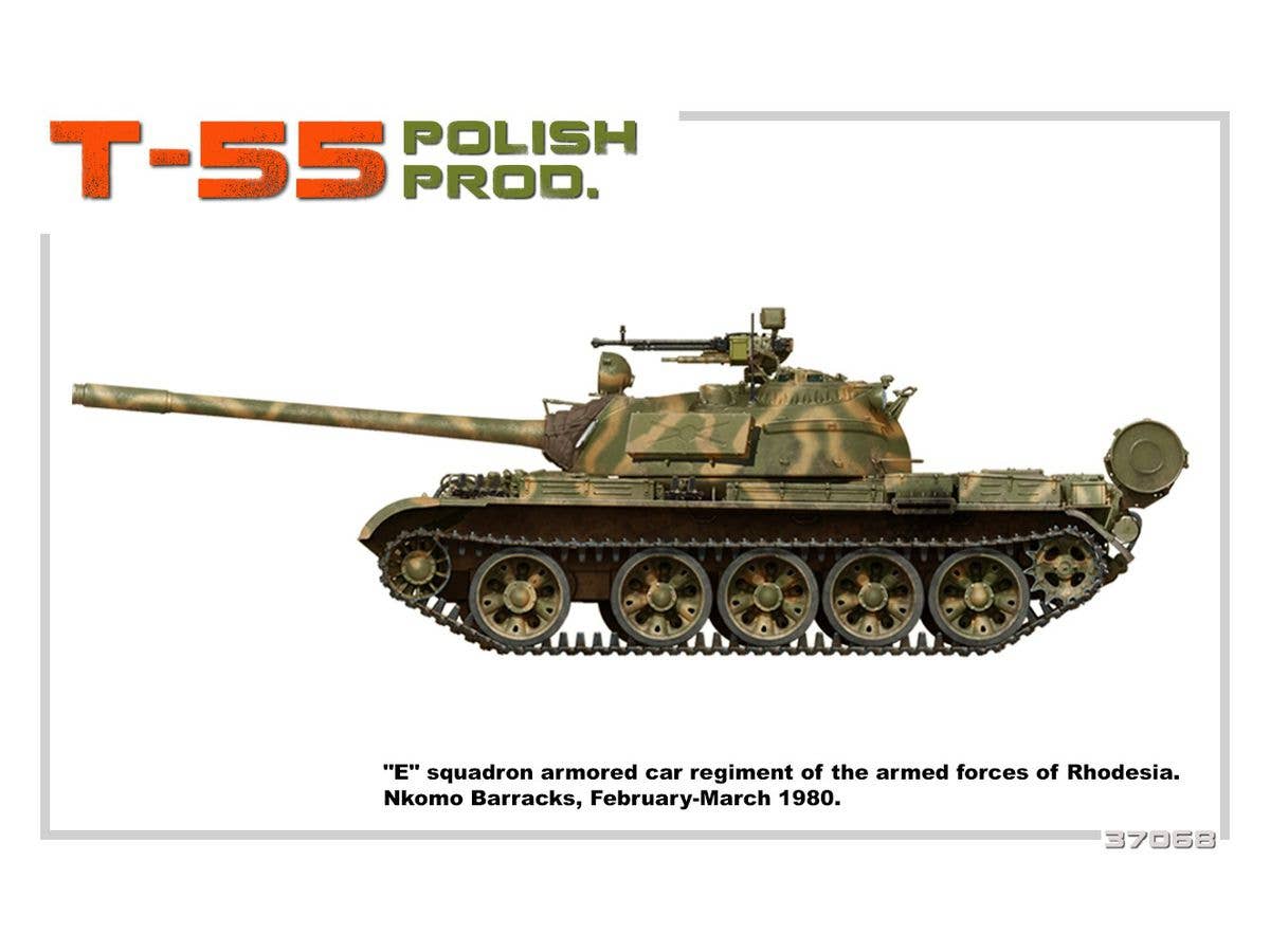 MiniArt 1/35 T-55 Polish Prod. | 4820183312709