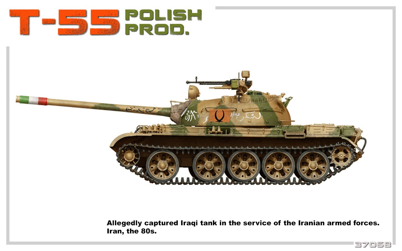MiniArt 1/35 T-55 Polish Prod. | 4820183312709