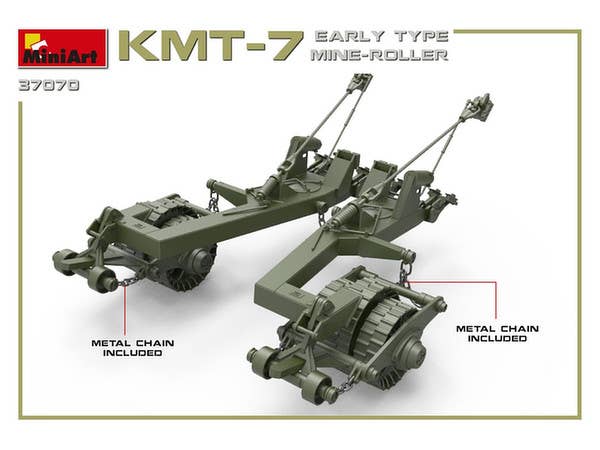 MiniArt 1/35 KMT-7 Early Type Mine-Roller | 4820183312174