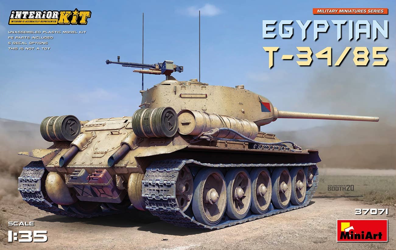 MiniArt Egyptian T-34-85. Interior Kit | 4820183313317