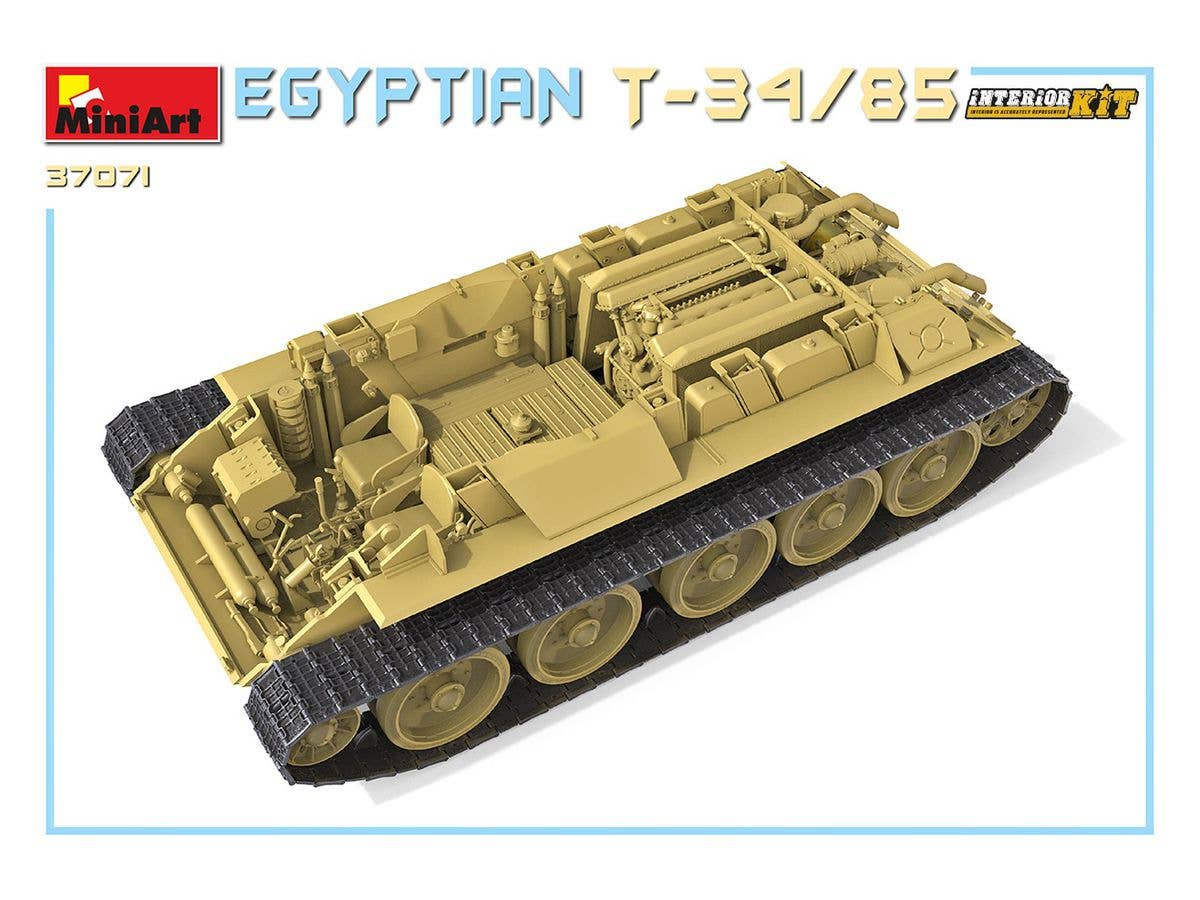 MiniArt Egyptian T-34-85. Interior Kit | 4820183313317