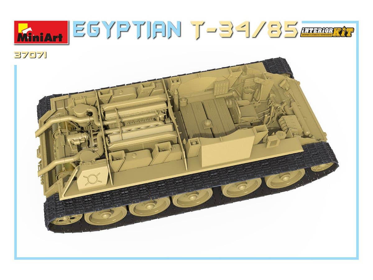 MiniArt Egyptian T-34-85. Interior Kit | 4820183313317