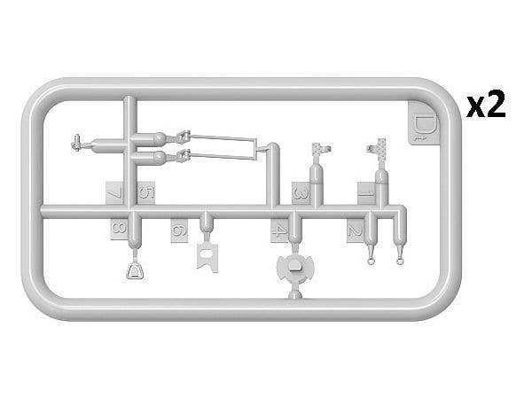 MiniArt 1/35 Transmission Set For T-55/T-55A | 4820183314017