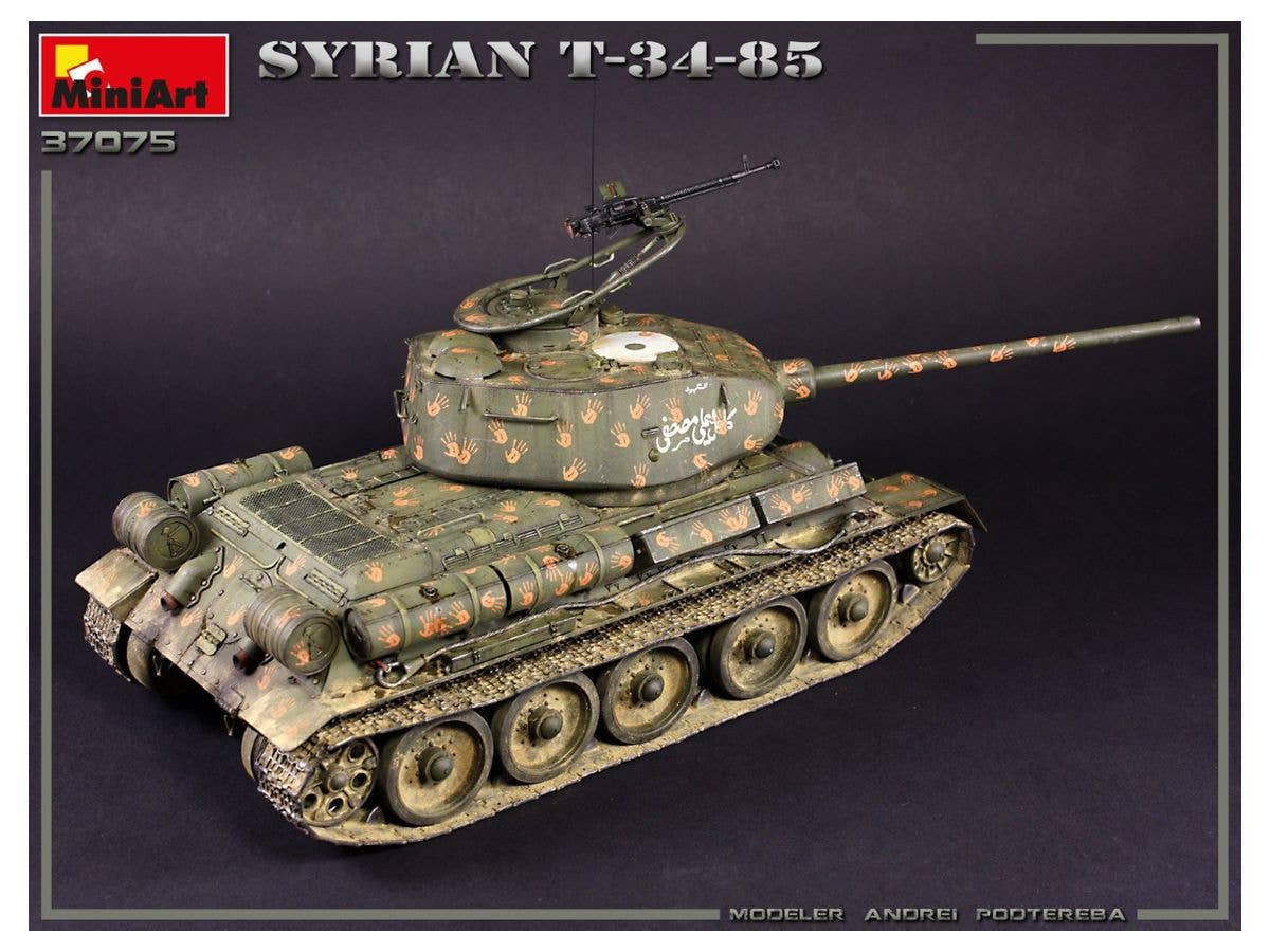 MiniArt 1/35 Syrian T-34/85 | 4820183313928