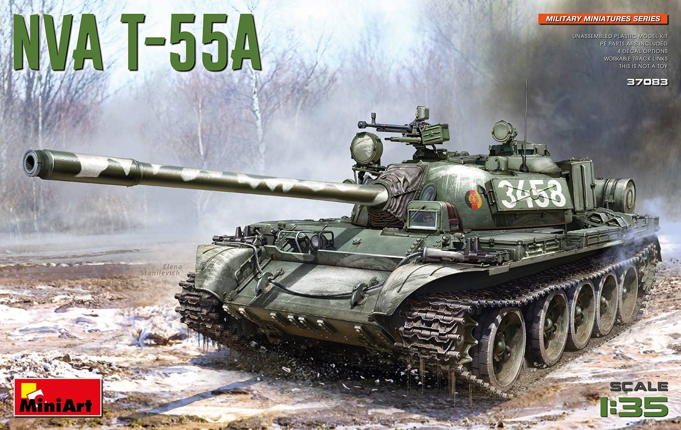 MiniArt 1/35 NVA T-55A | 4820183313911