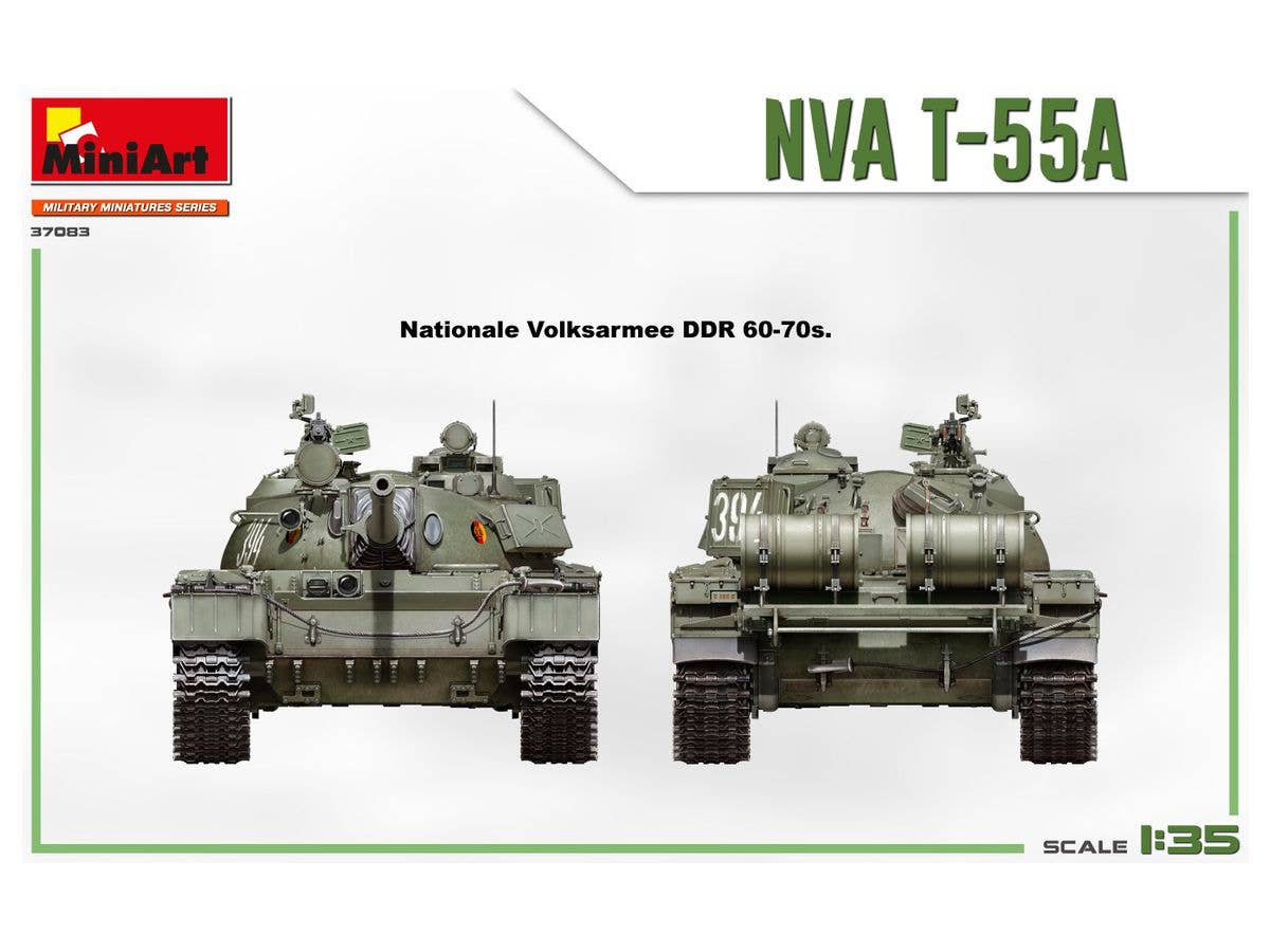 MiniArt 1/35 NVA T-55A | 4820183313911
