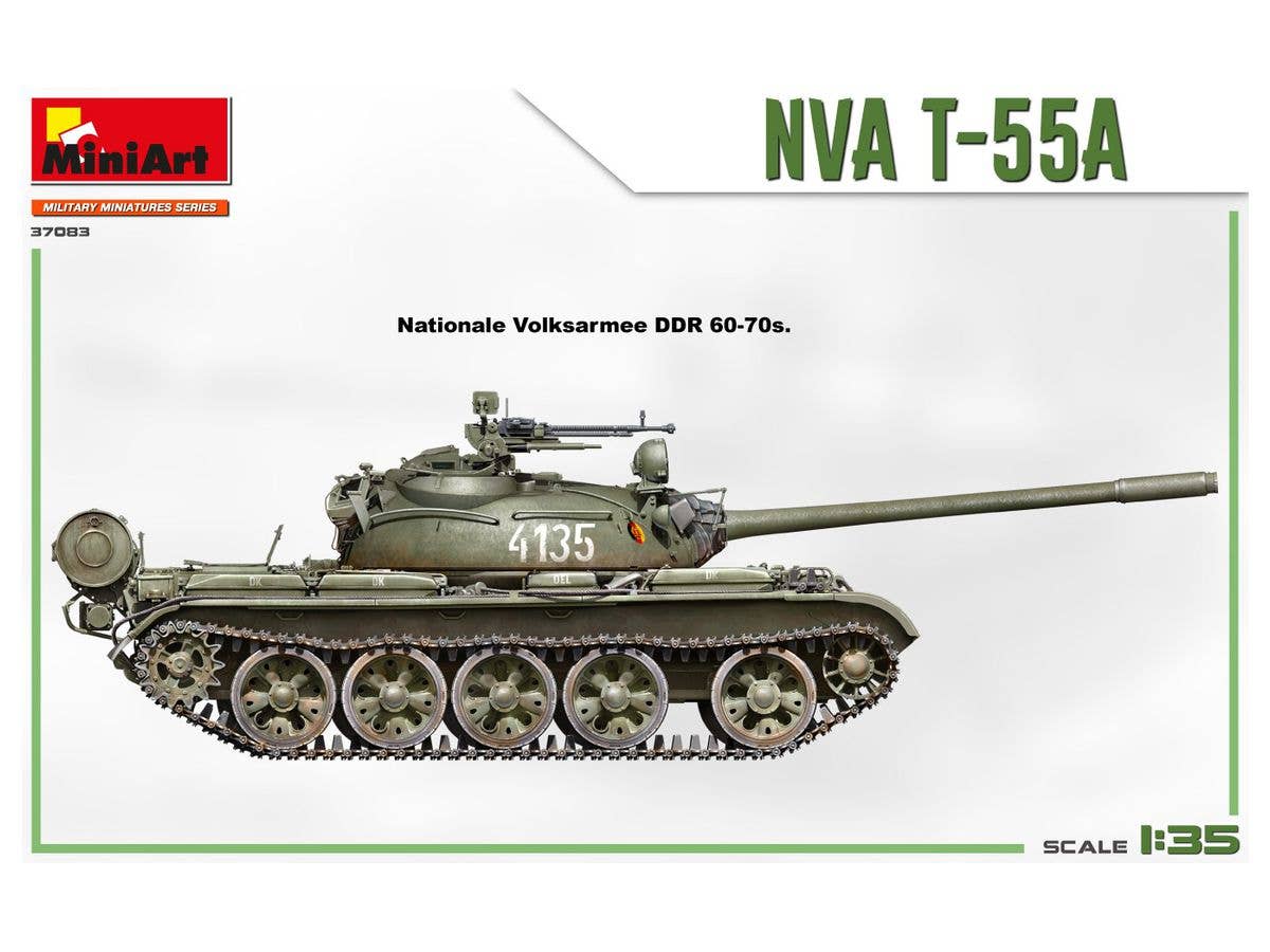 MiniArt 1/35 NVA T-55A | 4820183313911
