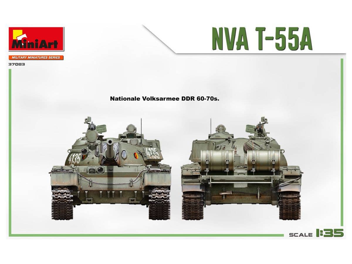 MiniArt 1/35 NVA T-55A | 4820183313911