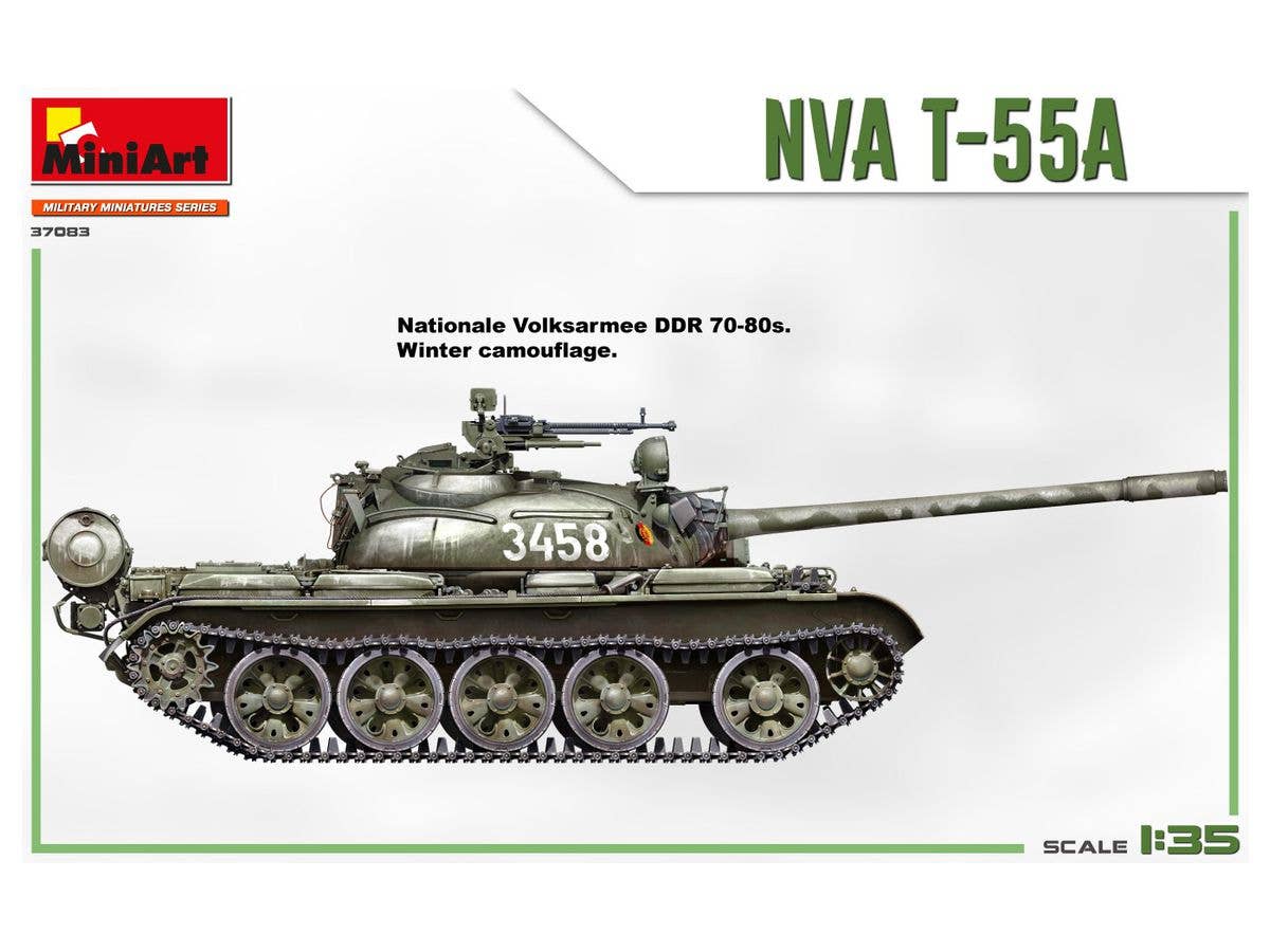 MiniArt 1/35 NVA T-55A | 4820183313911