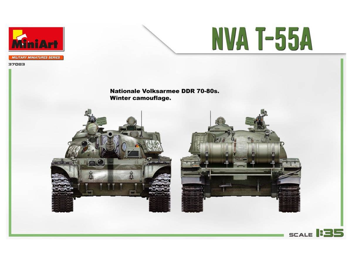 MiniArt 1/35 NVA T-55A | 4820183313911