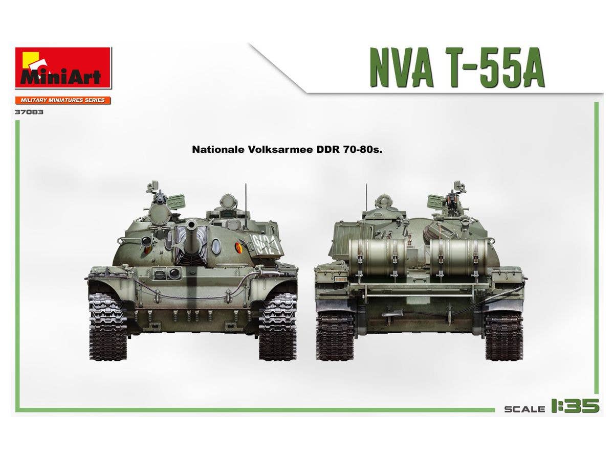 MiniArt 1/35 NVA T-55A | 4820183313911