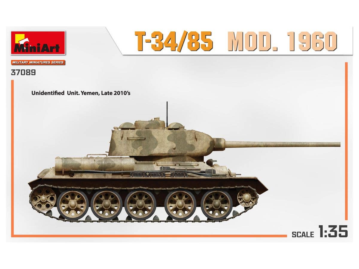 MiniArt 1/35 T-34-85 Mod. 1960 | 4820183314192