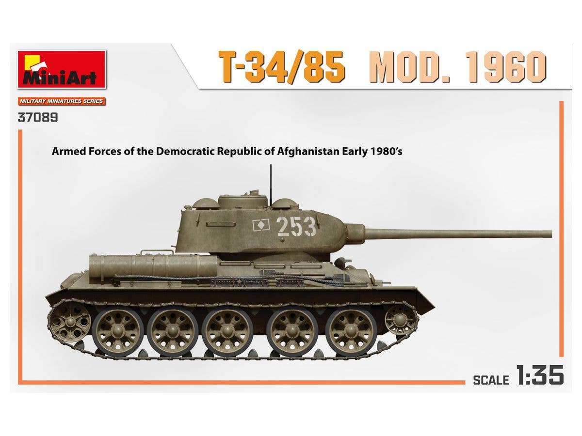 MiniArt 1/35 T-34-85 Mod. 1960 | 4820183314192