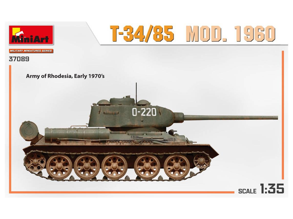MiniArt 1/35 T-34-85 Mod. 1960 | 4820183314192