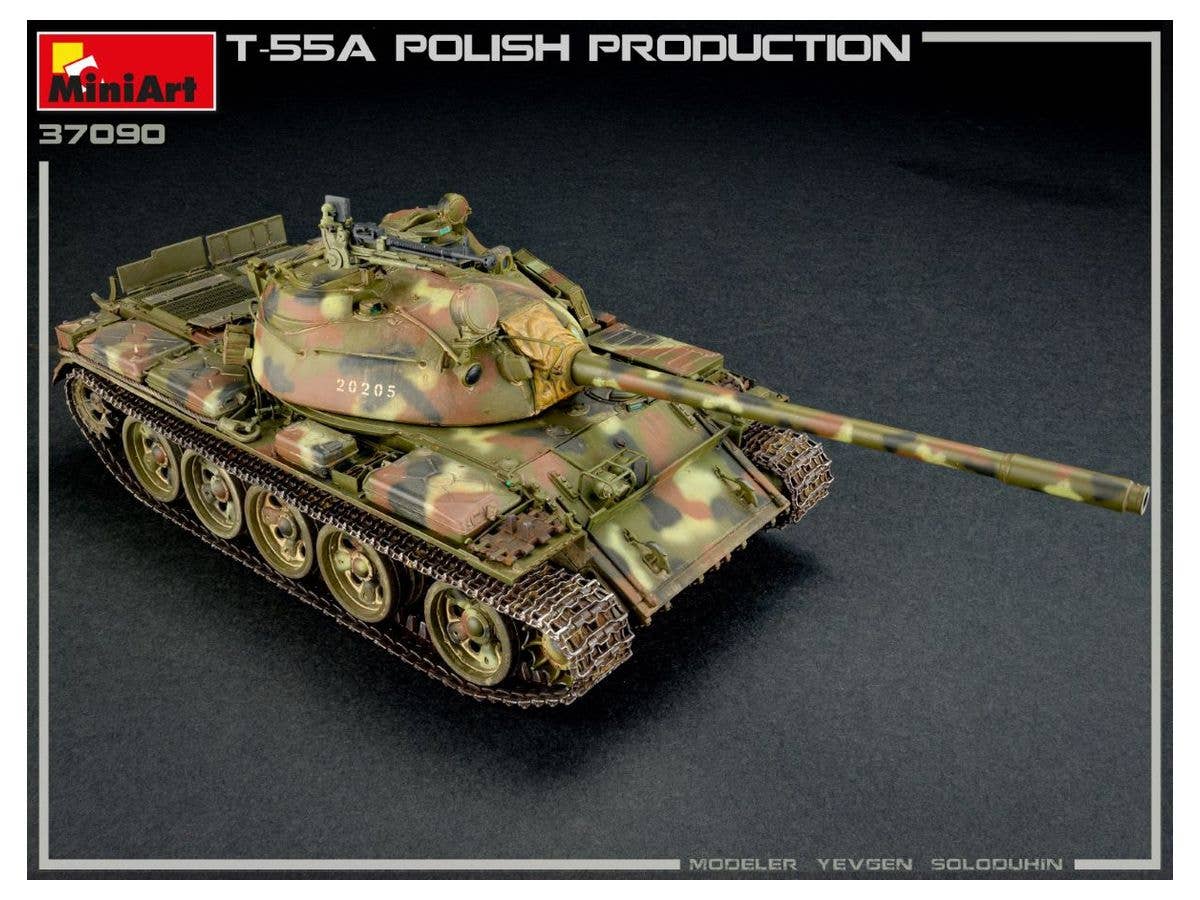 MiniArt T-55A Polish Production | 4820183313034