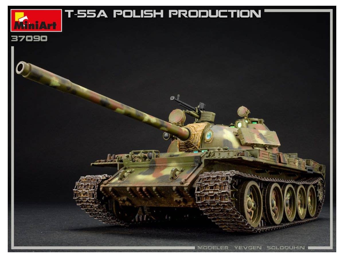 MiniArt T-55A Polish Production | 4820183313034
