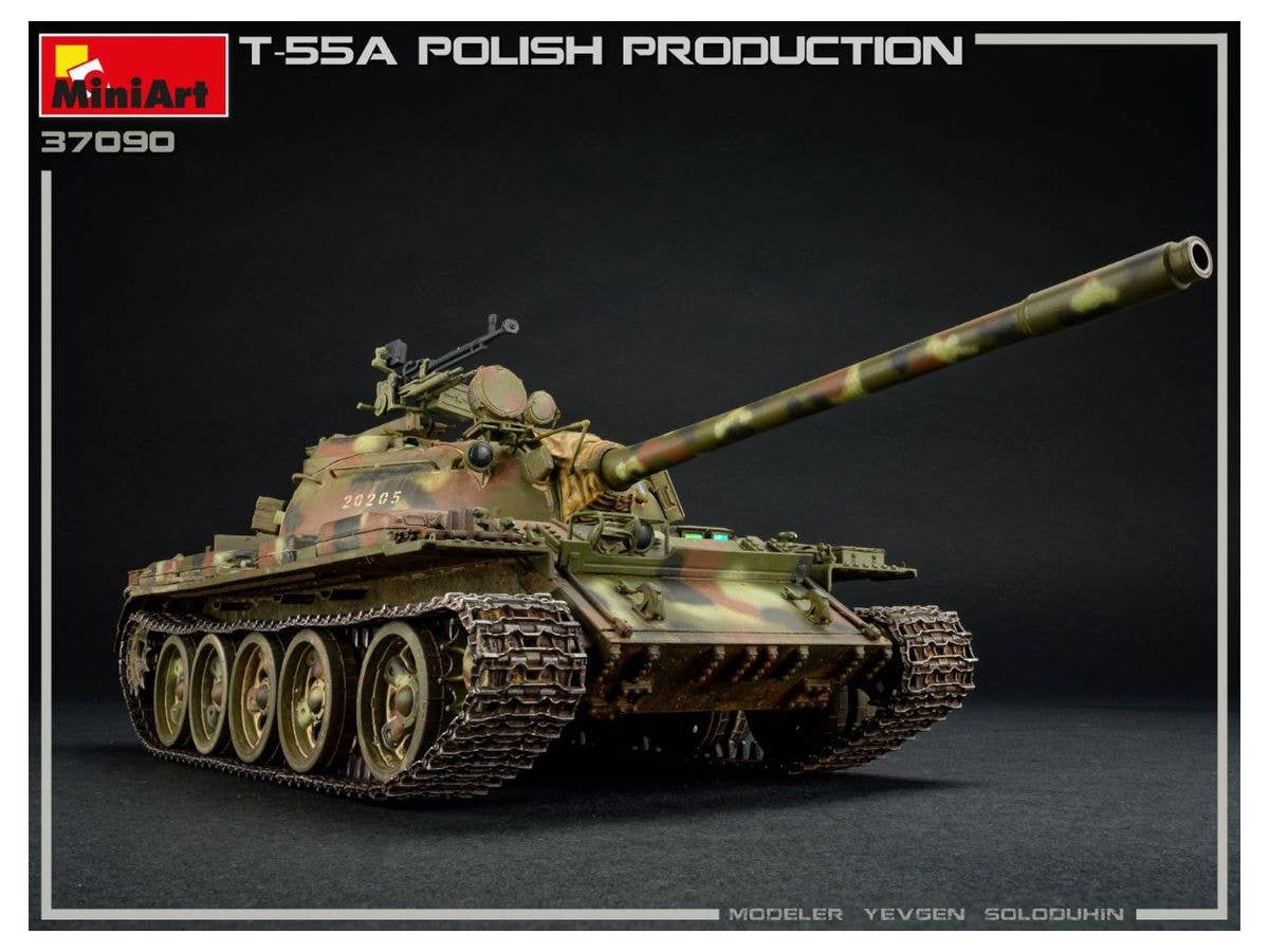MiniArt T-55A Polish Production | 4820183313034