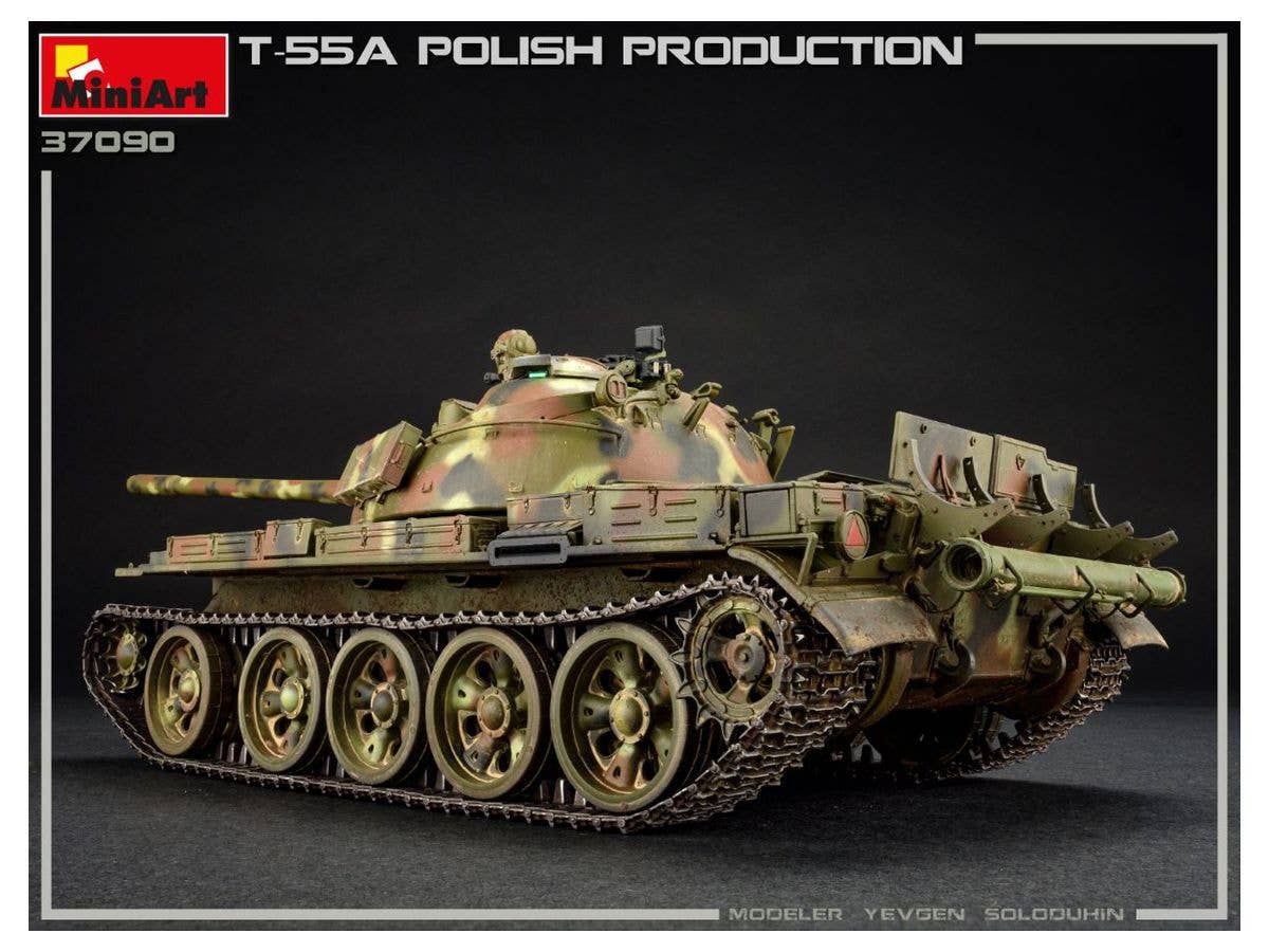 MiniArt T-55A Polish Production | 4820183313034