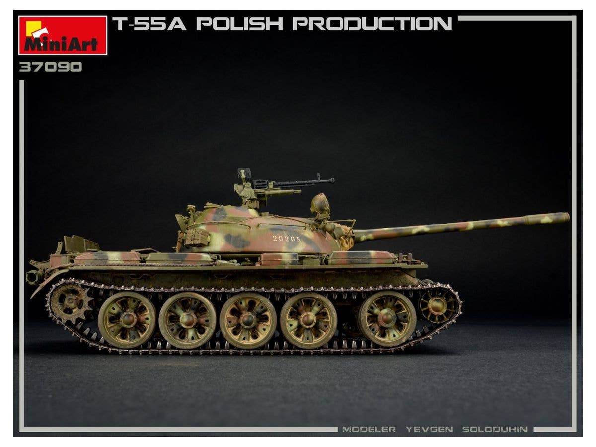 MiniArt T-55A Polish Production | 4820183313034
