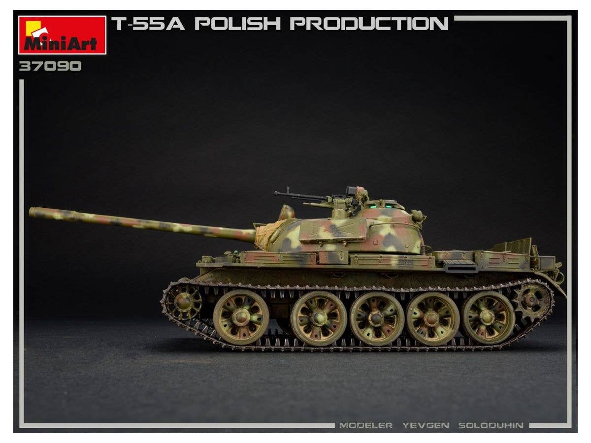 MiniArt T-55A Polish Production | 4820183313034