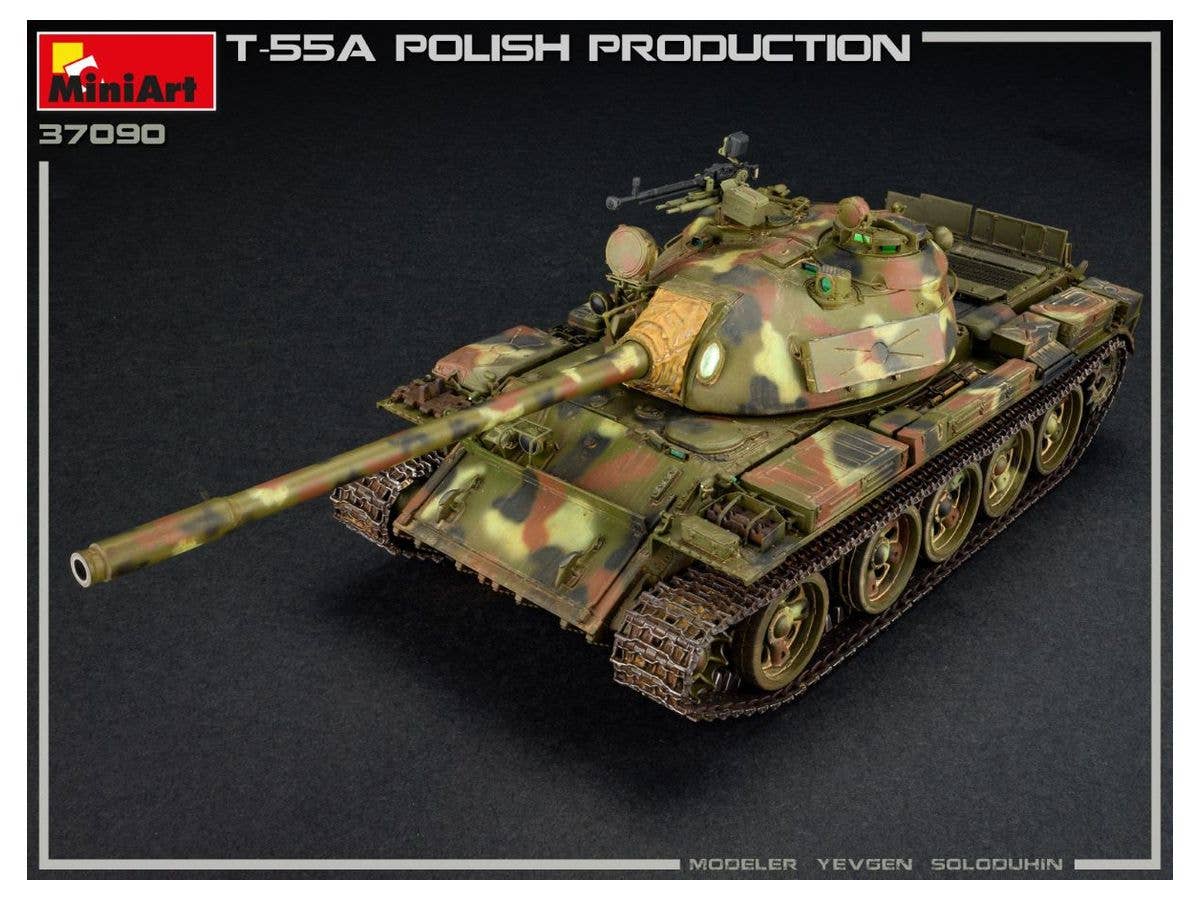 MiniArt T-55A Polish Production | 4820183313034