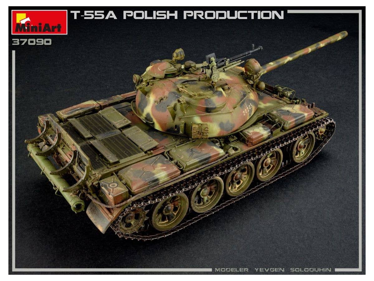 MiniArt T-55A Polish Production | 4820183313034