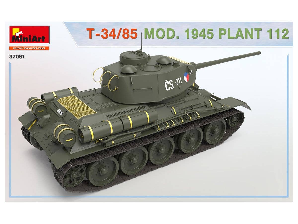 MiniArt 1/35 T-34/85 Mod. 1945 Plant 112 | 4820183313676