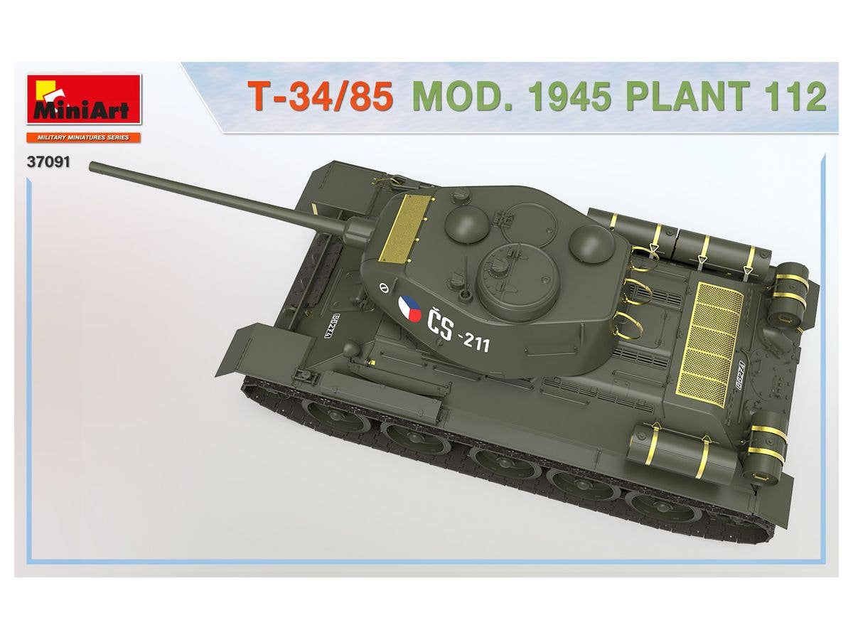 MiniArt 1/35 T-34/85 Mod. 1945 Plant 112 | 4820183313676